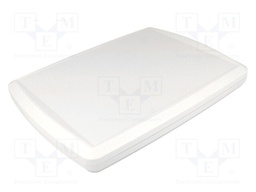 Enclosure: multipurpose; X: 206mm; Y: 279mm; Z: 30mm; ABS; white
