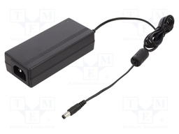 Power supply: switching; 24VDC; 2.7A; Out: 5,5/2,5; 65W; 90÷264VAC