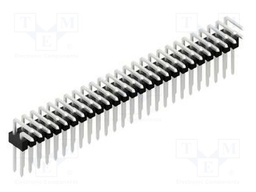 Connector: pin strips; pin header; male; PIN: 52; 2.54mm; THT; 2x26