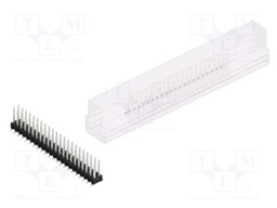 Connector: pin strips; pin header; male; PIN: 44; 2.54mm; SMT; 2x22