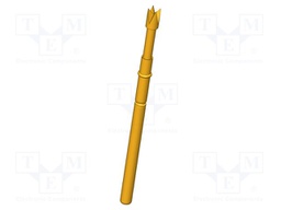 Test needle; Operational spring compression: 4mm; 5A; Ø: 1.8mm