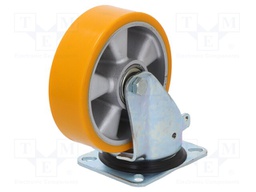 Transport wheel; Ø: 160mm; W: 50mm; H: 200mm; torsional; 600kg