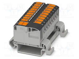 Splice terminal: rail; 24A; 690V; push-in; PA; L: 29.2mm; 0.14÷4mm2