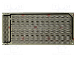 Board: universal; eurocard,single sided,prototyping; W: 100mm