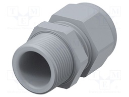 Cable gland; without nut,with long thread; M25; 1.5; IP68; grey