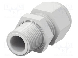 Cable gland; without nut; NPT3/8"; IP68; Mat: polyamide; Entrelec