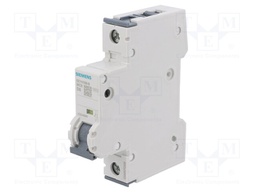 Circuit breaker; 230/400VAC; Inom: 6A; Poles: 1; DIN; Charact: D