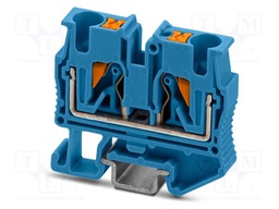 Splice terminal: rail; 32A; 500V; push-in; PA; L: 32.1mm; 0.2÷6mm2