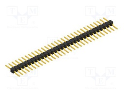 Connector: pin strips; pin header; male; PIN: 31; 2.54mm; SMT; 1x31