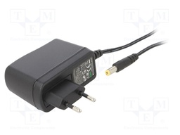 Power supply: switched-mode; constant voltage; 12VDC; 2.5A; 30W