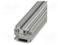 Splice terminal: rail; 500mA; spring clamp; PA; 0.08÷4mm2; W: 5.2mm