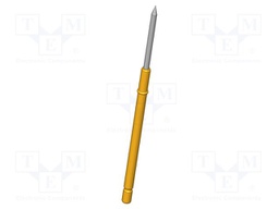 Test needle; Operational spring compression: 8mm; 5A; Ø: 1mm; 3N