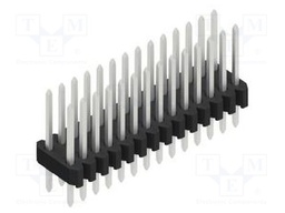 Connector: pin strips; pin header; male; PIN: 28; 1.27mm; THT; 2x14