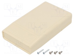 Enclosure: with panel; MULTIREMOTE; X: 61mm; Y: 105.6mm; Z: 22mm; ABS