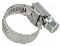 Worm gear clamp; W: 9mm; Clamping: 12÷20mm; steel; WD9; W2