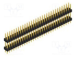 Connector: pin strips; pin header; male; PIN: 60; 2.54mm; THT; 2x30