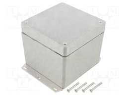 Enclosure: multipurpose; X: 121mm; Y: 121mm; Z: 102mm; 1550Z; natural
