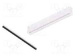 Connector: pin strips; pin header; male; PIN: 34; 2.54mm; SMT; 1x34