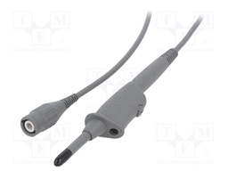 Probe: for oscilloscope; 0÷250MHz; 10: 1; 1.2ns; 10÷35pF; grey; 1.2m