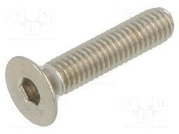 Screw; M3x14; 0.5; Head: countersunk; hex key; HEX 2mm; DIN: 7991