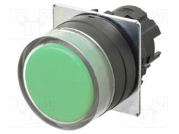 Switch: push-button; 22mm; Stabl.pos: 2; flat; Pos: 2