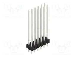 Connector: pin strips; pin header; male; PIN: 12; 2.54mm; THT; 2x6