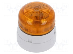 Signaller: lighting; flashing light; white; Flashguard; 230VAC