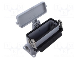 Enclosure: for HDC connectors; C-TYPE; size 104.27; M25; 104x27mm
