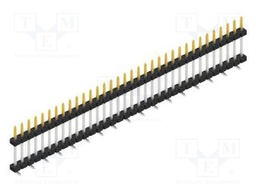 Connector: pin strips; pin header; male; PIN: 34; 2mm; SMT; 1x34