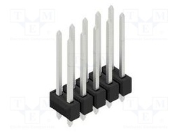Connector: pin strips; pin header; male; PIN: 10; 2.54mm; THT; 2x5