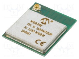 Module: WiFi; IEEE 802.11b/g/n; ADC x12,I2C,SPI x2,UART x3,USB