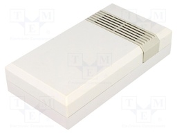 Enclosure: multipurpose; X: 67mm; Y: 125mm; Z: 30mm; vented; ABS; grey