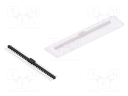 Connector: pin strips; pin header; male; PIN: 30; 2.54mm; SMT; 1x30