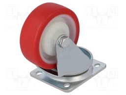 Transport wheel; Ø: 100mm; W: 30mm; H: 128mm; torsional; 250kg