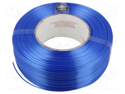 Filament: PLA SILK; 1.75mm; blue; 195÷225°C; 1kg; refill
