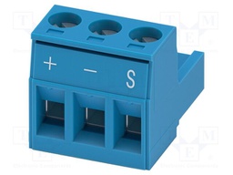 PCB connector, nominal cross section: 2.5 mm?, color: blue,