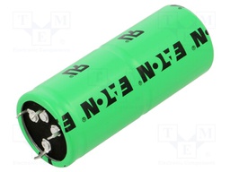 Supercapacitor; SNAP-IN; 600F; 2.5VDC; ±10%; Ø35x87.5mm; 3.7mΩ