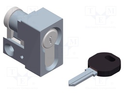 Lock; Kind of insert bolt: cylindrical; Key code: 1242E2