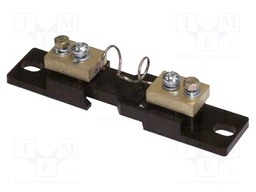 Current shunt; for DIN rail mounting; 60mV