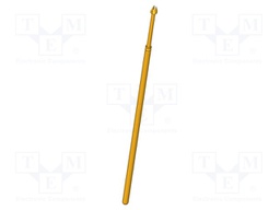 Needle-like test probe; Operational spring compression: 4.3mm
