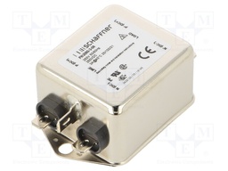 Filter: anti-interference; one-phase; 250VAC; Cx: 220nF; Cy: 4.7nF