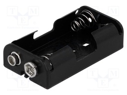 Holder; Mounting: on panel; Leads: 6F22 type; Size: AA,R6