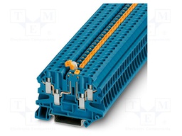 Splice terminal: rail; UT; 20A; 500V; screw terminal; PA; 0.14÷6mm2