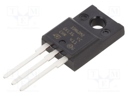 Power MOSFET, N Channel, 600 V, 26 A, 0.108 ohm, TO-220FP, Through Hole