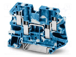 Splice terminal: rail; UT; 32A; 500V; screw terminal; PA; L: 46.9mm