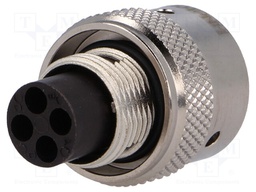 Connector: circular; Series: RT360; plug; male; for cable; PIN: 4