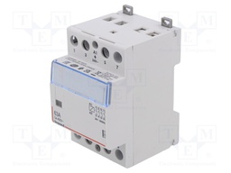 Contactor: 4-pole installation; NO x4; 24VAC; 63A; DIN; SM300