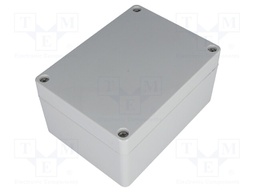 Enclosure: multipurpose; X: 90mm; Y: 120mm; Z: 60mm; 1554; grey
