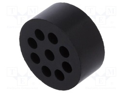 Insert for gland; with metric thread; Size: M32; IP54; Holes no: 9