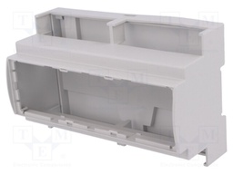 Enclosure: for DIN rail mounting; Y: 90.5mm; X: 142.3mm; Z: 53mm